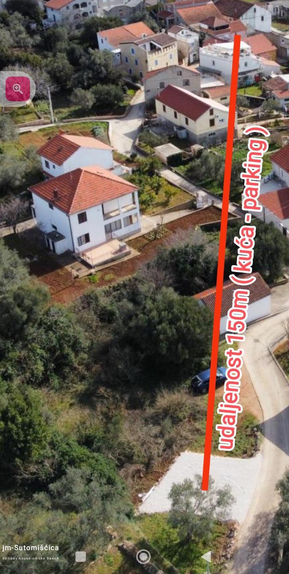 Jm-Sutomiscica-Holiday House On The Beach 외부 사진