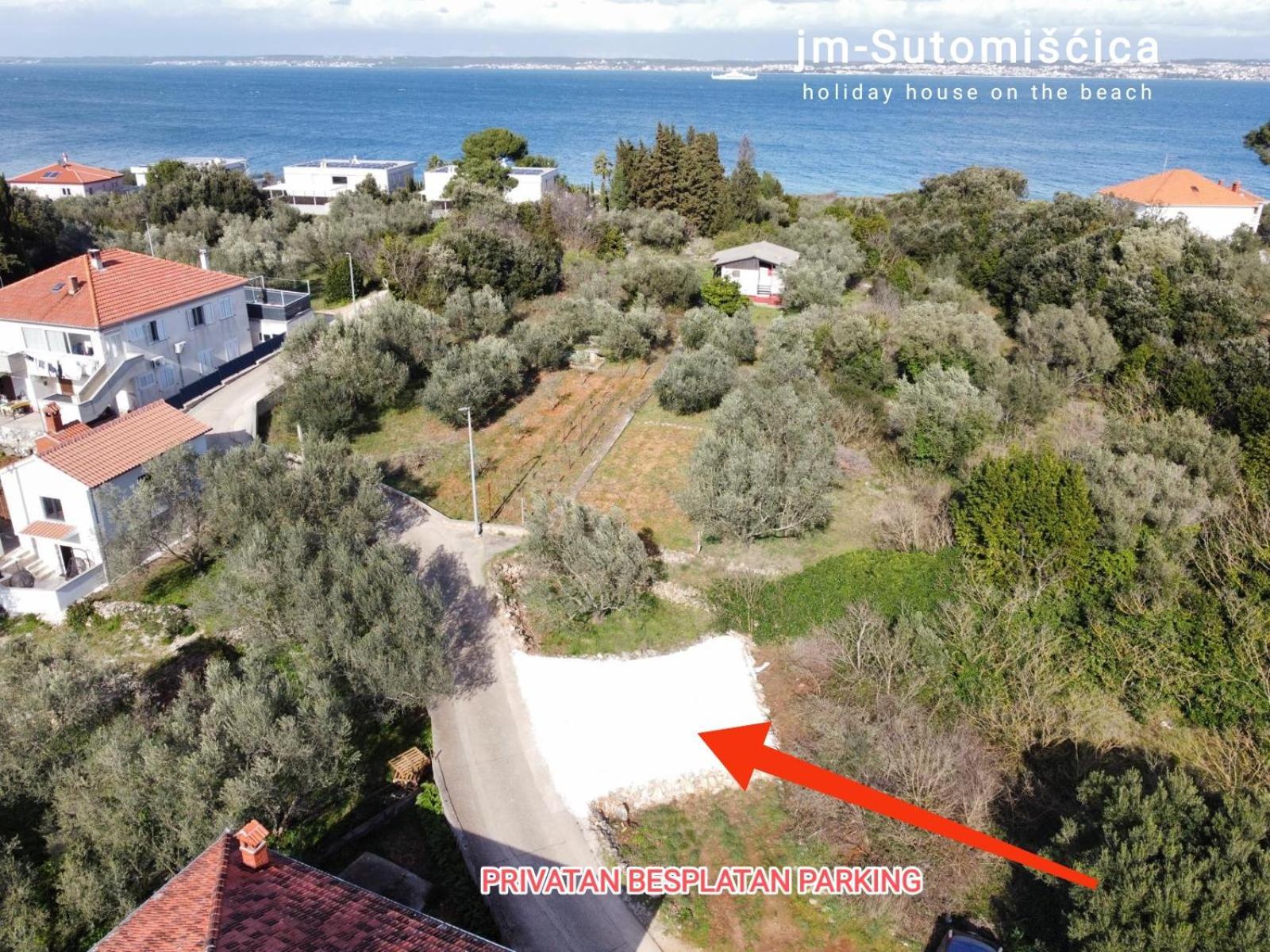 Jm-Sutomiscica-Holiday House On The Beach 외부 사진